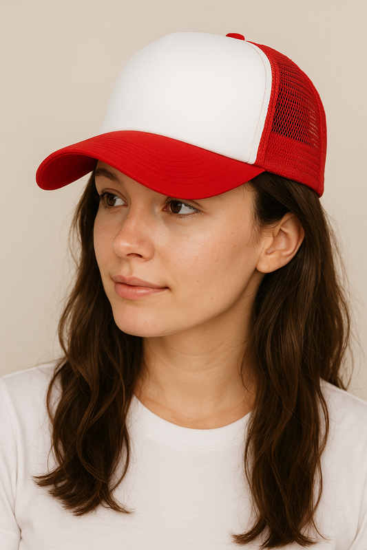 Two Tone Foam Trucker #2074W