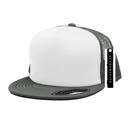 Flat Foam Two Tone Trucker #2070T