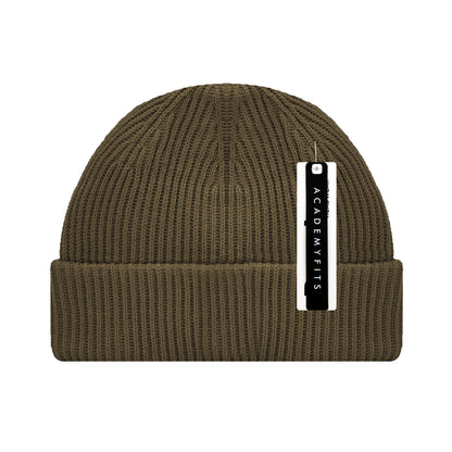 Ribbed Docker Beanie #6030