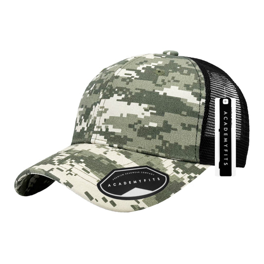 Camo Trucker Mesh Cap #2073C