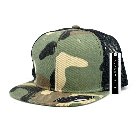 Camo Mesh Snapback #1013C