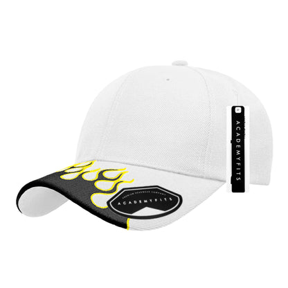 Flame Visor Baseball Cap #1041