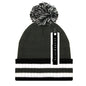 Stripe Pom Beanies #6015
