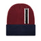 Burgundy / Navy